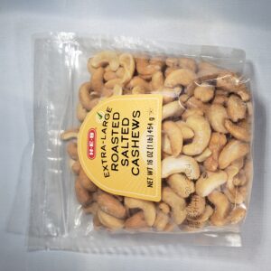 heb extra large roasted salted cashews 16oz 1lb bag