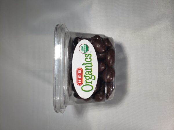 heb organics organic dark chocolate almonds 9.8oz