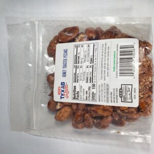 heb texas roots honey toasted pecans 7oz bag