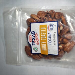 heb texas roots honey toasted pecans 7oz bag