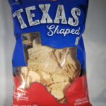 heb texas shaped tortilla chips 14oz bag