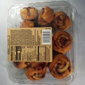 heb bakery two-bite cinnamon rolls 12oz