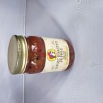buc-ee's 5-fire roasted pepper salsa medium 14 oz jar