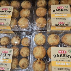 heb banana nut mini muffins