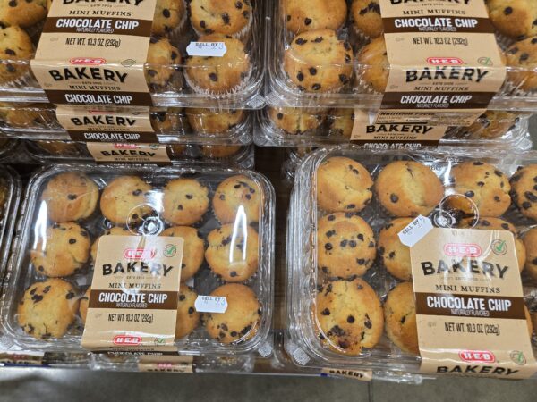 heb chocolate chip mini muffins