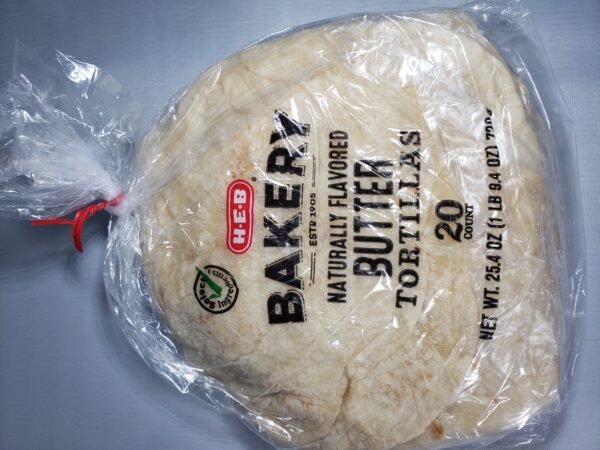 h-e-b butter tortillas
