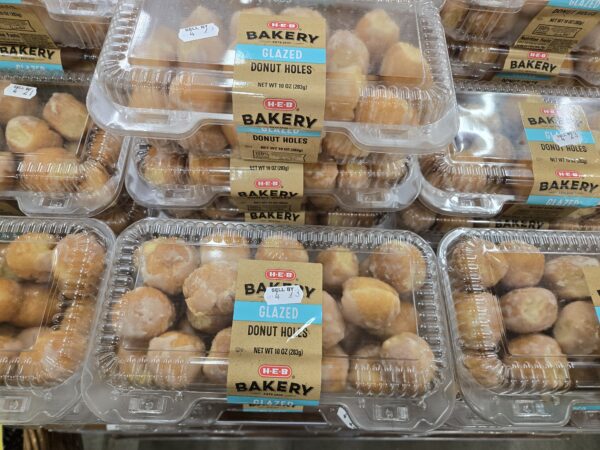 h-e-b glazed donut holes