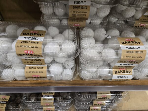 heb powdered donut holes