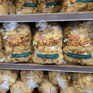 heb bakery sea salt tortilla chips one pound bag