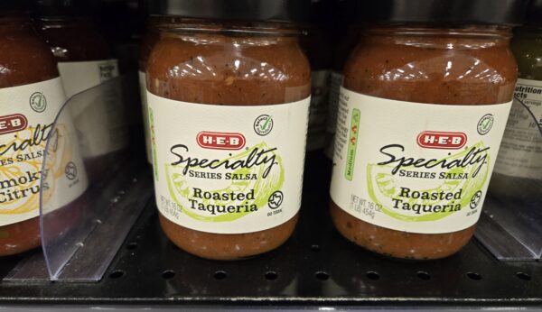 heb specialty series salsa roasted taqueria 16 ounce jar